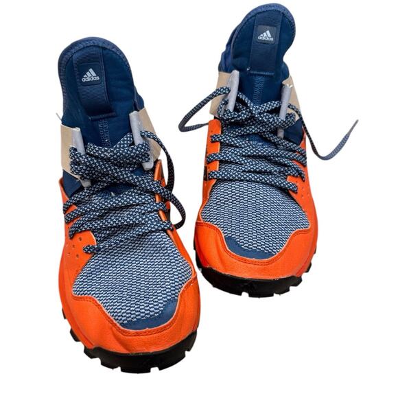 Adidas Response Trail Boost Mens BB1657 Orange Blue Sneakers Shoes Size 7.5 main image 16